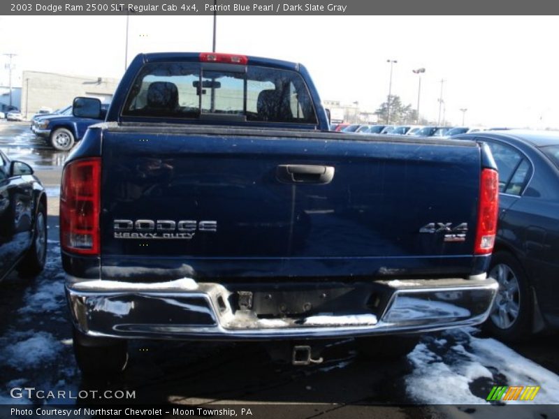 Patriot Blue Pearl / Dark Slate Gray 2003 Dodge Ram 2500 SLT Regular Cab 4x4