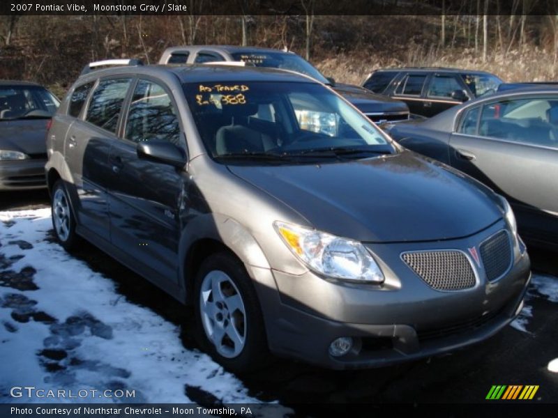 Moonstone Gray / Slate 2007 Pontiac Vibe