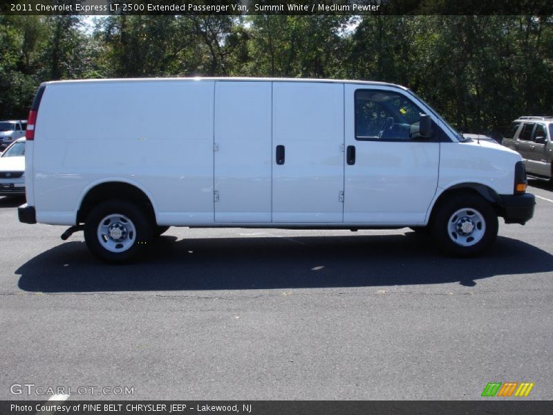 Summit White / Medium Pewter 2011 Chevrolet Express LT 2500 Extended Passenger Van