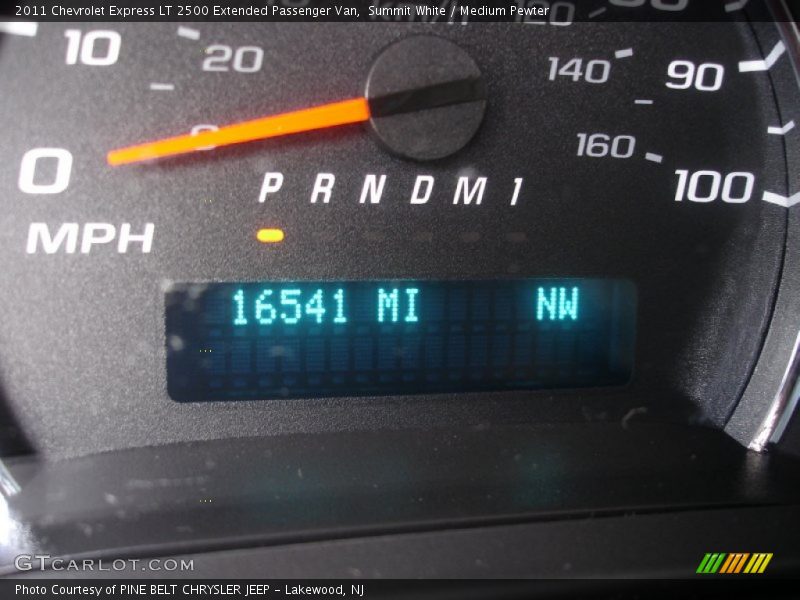 Summit White / Medium Pewter 2011 Chevrolet Express LT 2500 Extended Passenger Van