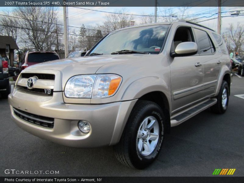 Desert Sand Mica / Taupe 2007 Toyota Sequoia SR5 4WD