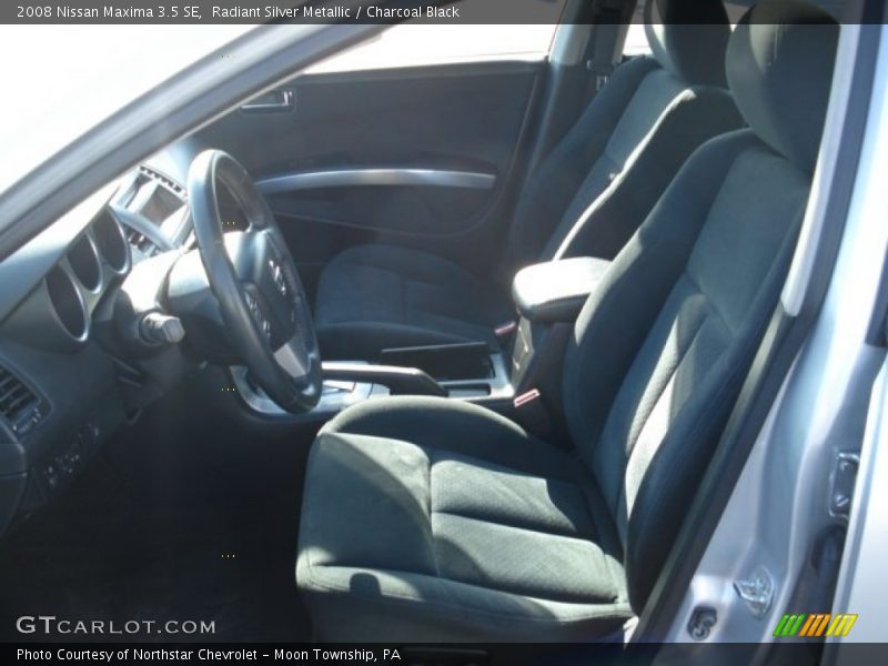 Radiant Silver Metallic / Charcoal Black 2008 Nissan Maxima 3.5 SE