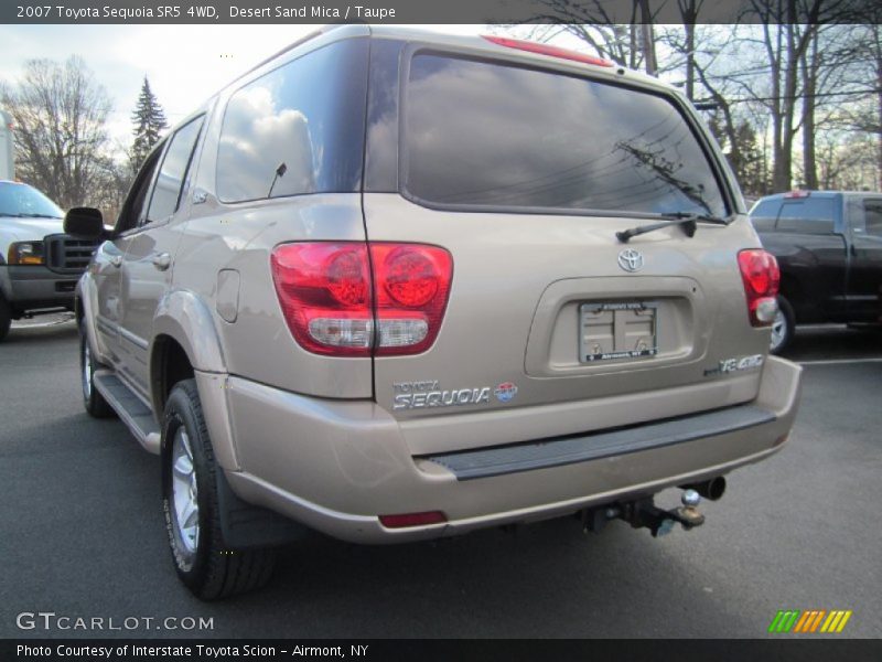 Desert Sand Mica / Taupe 2007 Toyota Sequoia SR5 4WD