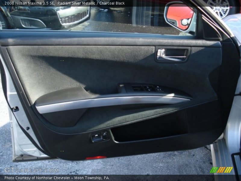 Radiant Silver Metallic / Charcoal Black 2008 Nissan Maxima 3.5 SE