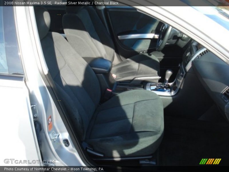 Radiant Silver Metallic / Charcoal Black 2008 Nissan Maxima 3.5 SE