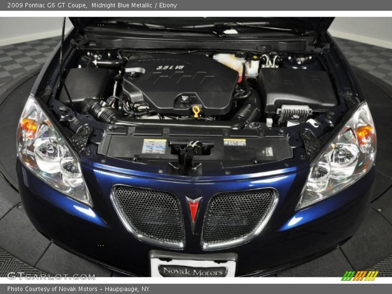 Midnight Blue Metallic / Ebony 2009 Pontiac G6 GT Coupe