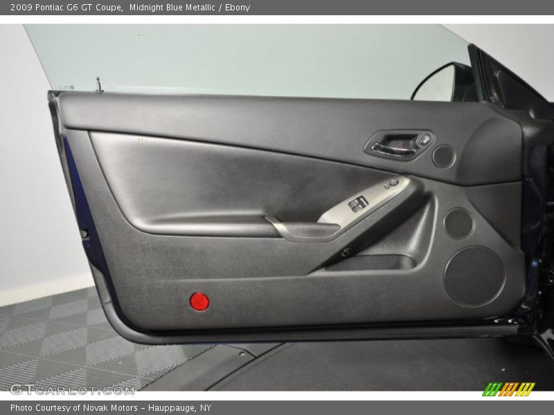 Midnight Blue Metallic / Ebony 2009 Pontiac G6 GT Coupe
