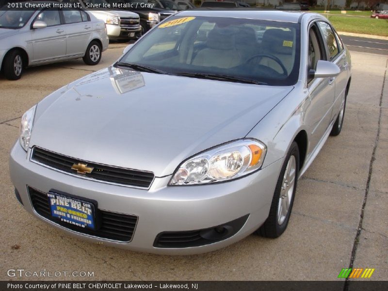 Silver Ice Metallic / Gray 2011 Chevrolet Impala LT