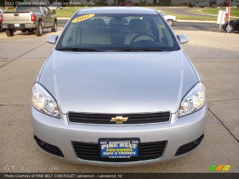 Silver Ice Metallic / Gray 2011 Chevrolet Impala LT