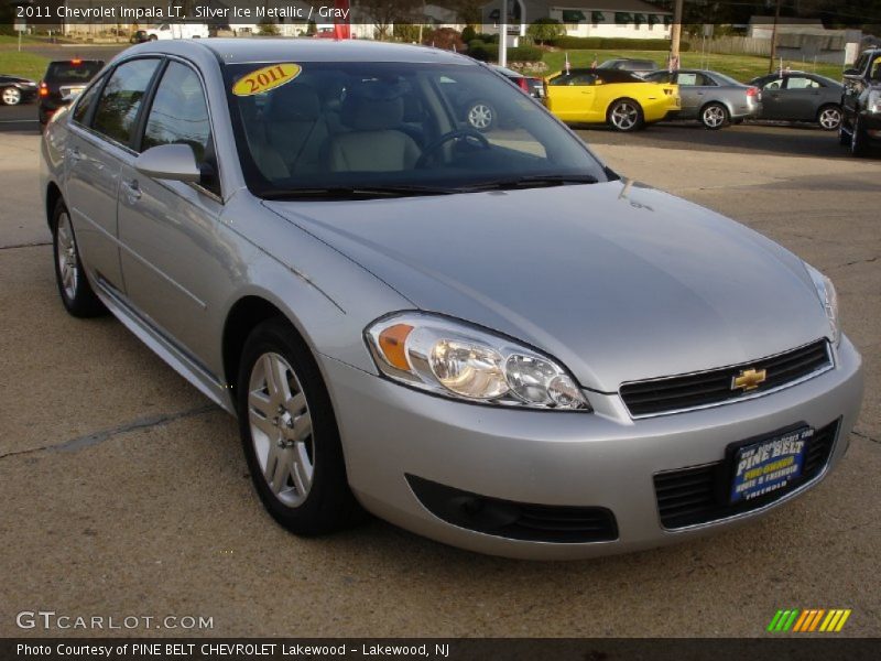 Silver Ice Metallic / Gray 2011 Chevrolet Impala LT