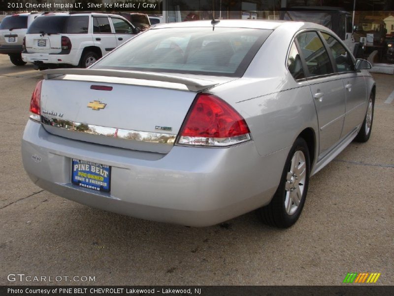 Silver Ice Metallic / Gray 2011 Chevrolet Impala LT