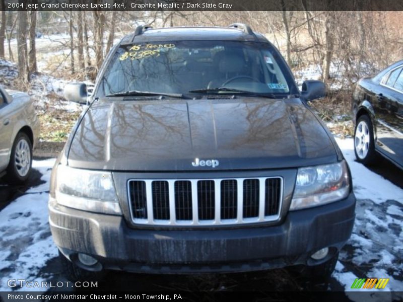 Graphite Metallic / Dark Slate Gray 2004 Jeep Grand Cherokee Laredo 4x4
