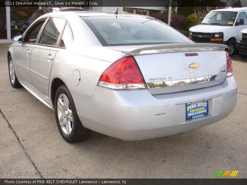 Silver Ice Metallic / Gray 2011 Chevrolet Impala LT