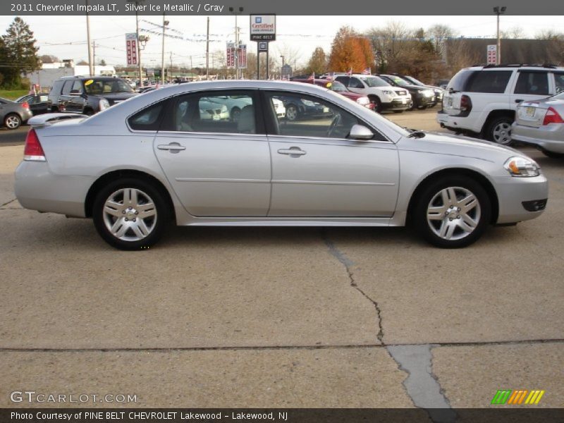 Silver Ice Metallic / Gray 2011 Chevrolet Impala LT
