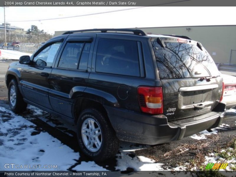 Graphite Metallic / Dark Slate Gray 2004 Jeep Grand Cherokee Laredo 4x4