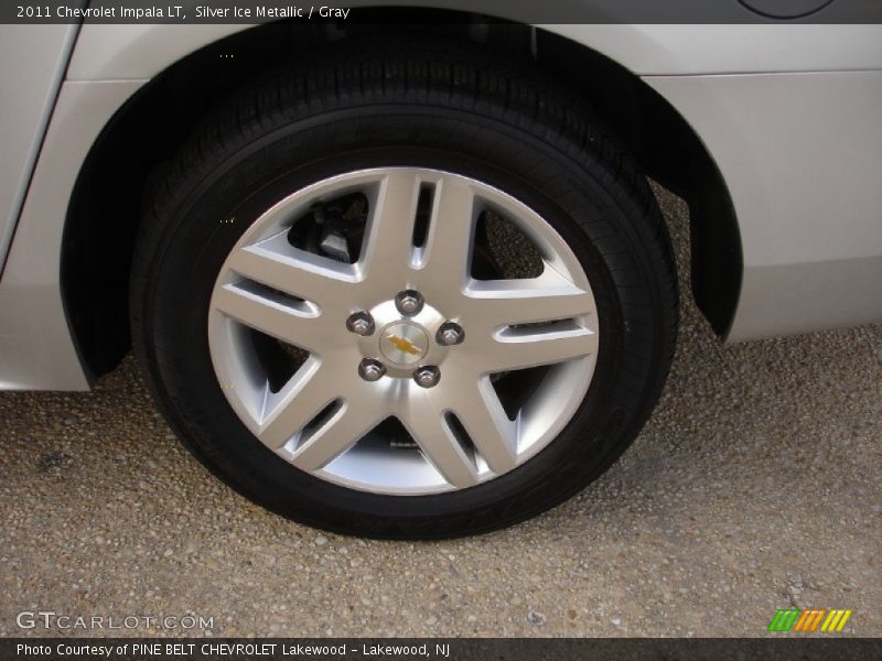 Silver Ice Metallic / Gray 2011 Chevrolet Impala LT