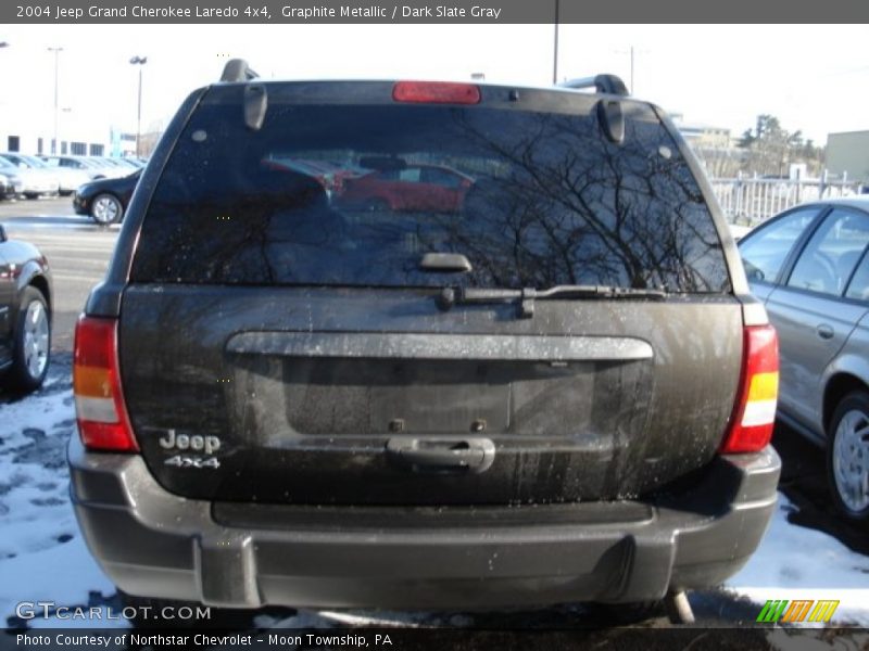 Graphite Metallic / Dark Slate Gray 2004 Jeep Grand Cherokee Laredo 4x4