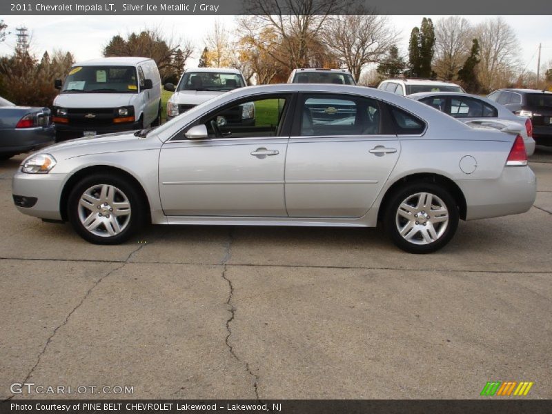 Silver Ice Metallic / Gray 2011 Chevrolet Impala LT