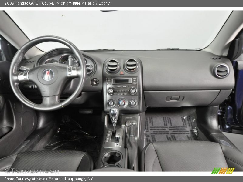 Midnight Blue Metallic / Ebony 2009 Pontiac G6 GT Coupe