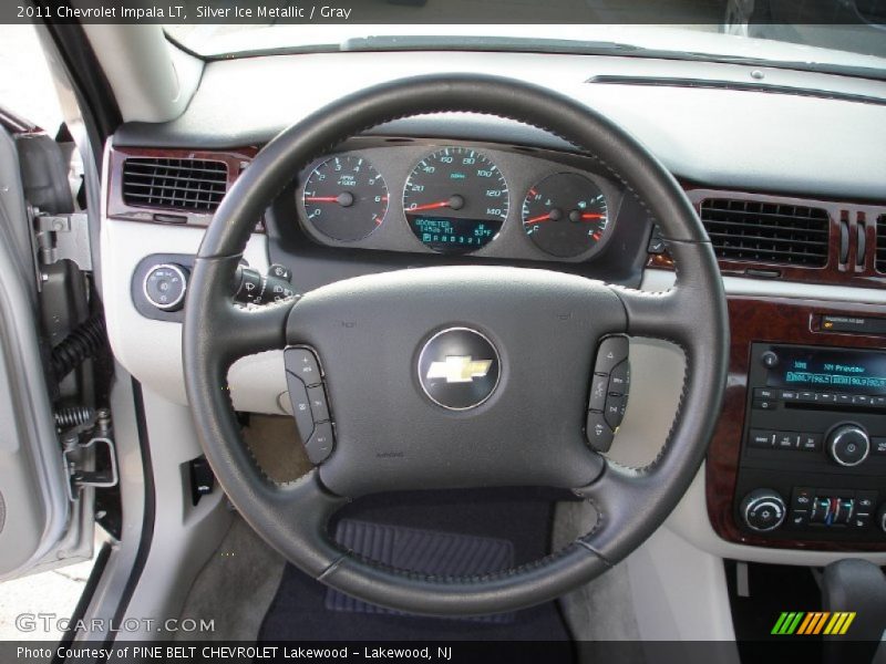 Silver Ice Metallic / Gray 2011 Chevrolet Impala LT