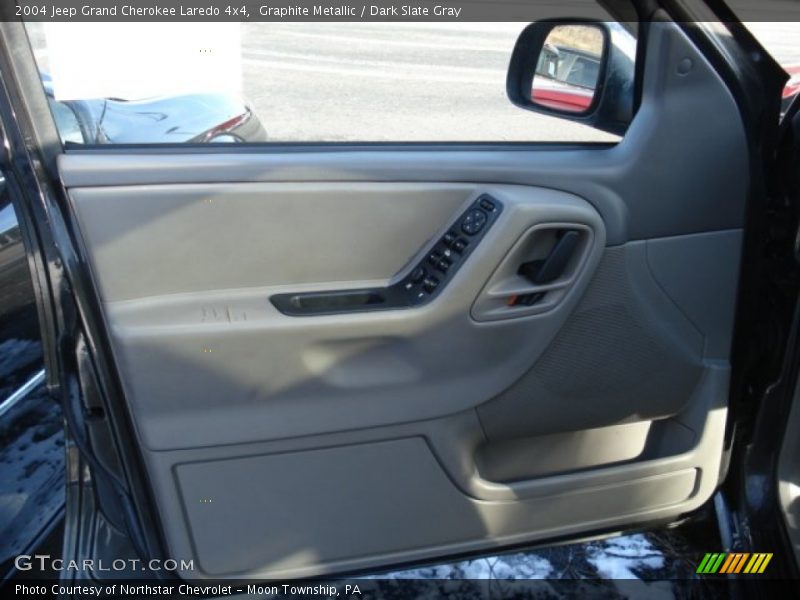 Graphite Metallic / Dark Slate Gray 2004 Jeep Grand Cherokee Laredo 4x4