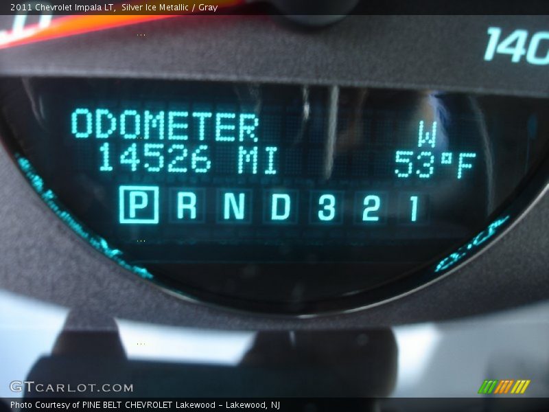 Silver Ice Metallic / Gray 2011 Chevrolet Impala LT