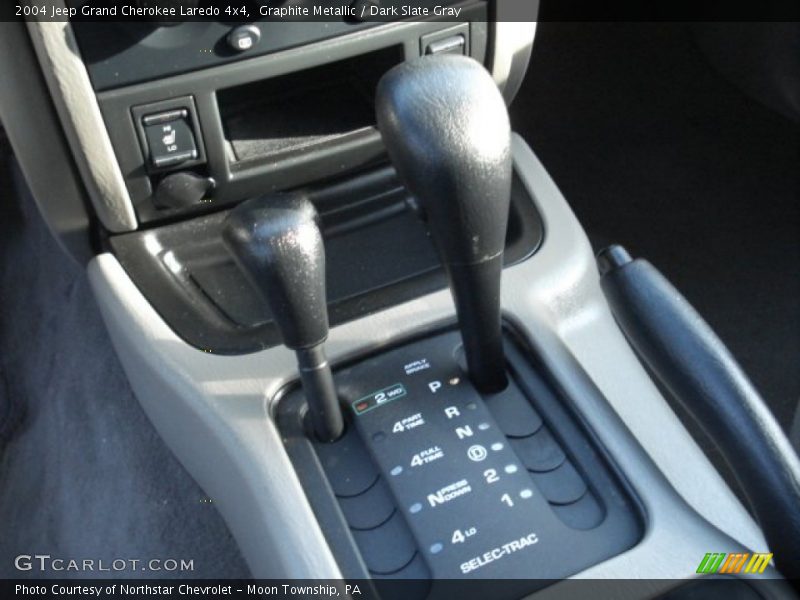 Graphite Metallic / Dark Slate Gray 2004 Jeep Grand Cherokee Laredo 4x4