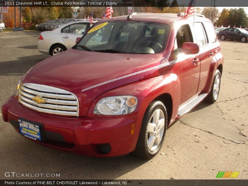 Crystal Red Metallic Tintcoat / Ebony 2011 Chevrolet HHR LT