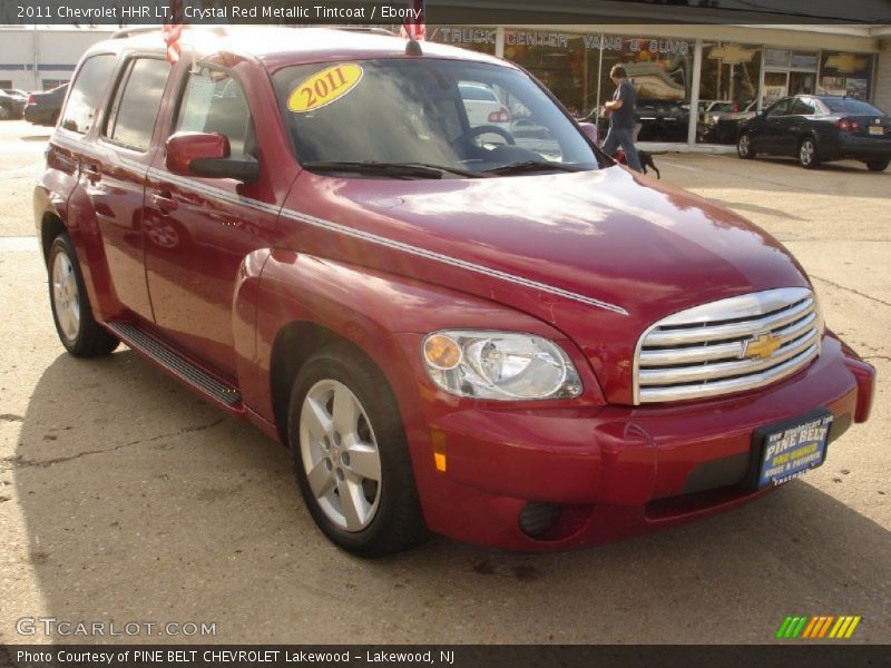 Crystal Red Metallic Tintcoat / Ebony 2011 Chevrolet HHR LT