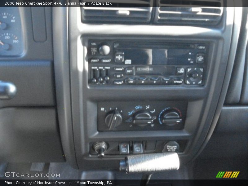 Sienna Pearl / Agate Black 2000 Jeep Cherokee Sport 4x4