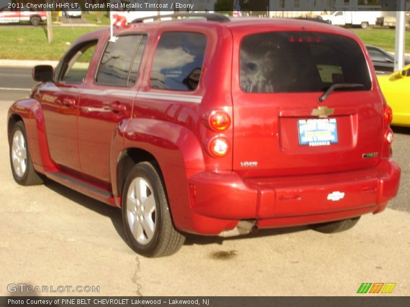 Crystal Red Metallic Tintcoat / Ebony 2011 Chevrolet HHR LT
