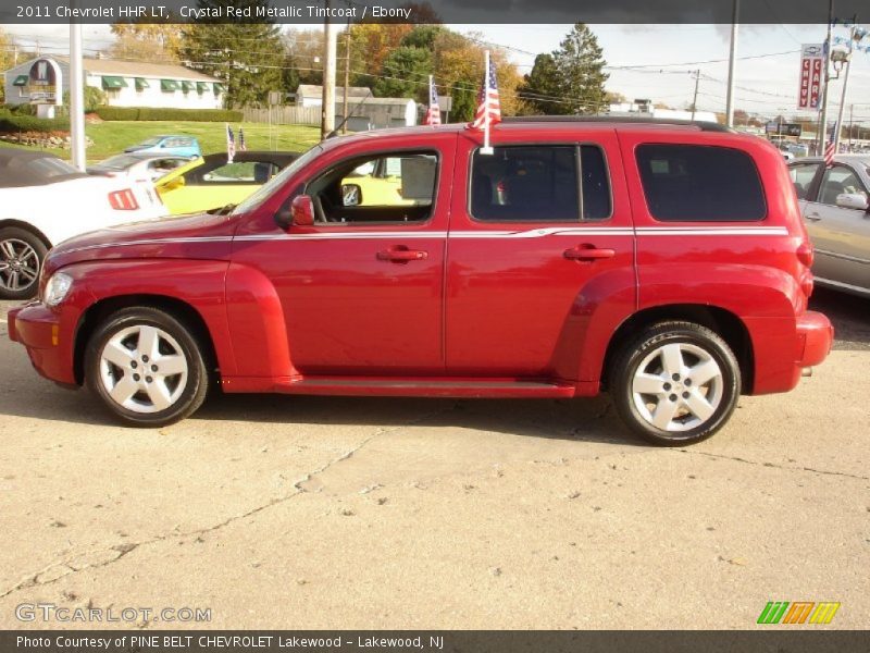 Crystal Red Metallic Tintcoat / Ebony 2011 Chevrolet HHR LT