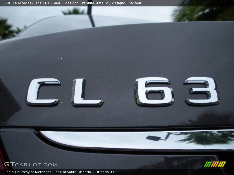 designo Graphite Metallic / designo Charcoal 2008 Mercedes-Benz CL 63 AMG