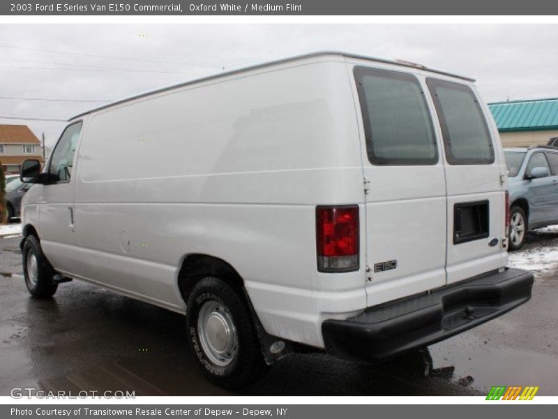 Oxford White / Medium Flint 2003 Ford E Series Van E150 Commercial