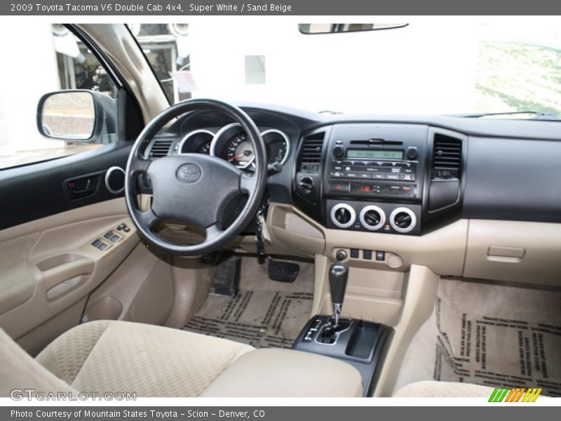 Dashboard of 2009 Tacoma V6 Double Cab 4x4