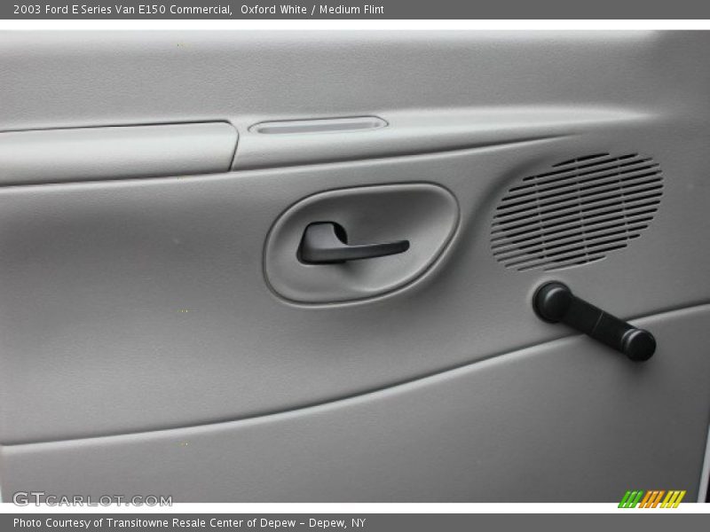 Oxford White / Medium Flint 2003 Ford E Series Van E150 Commercial