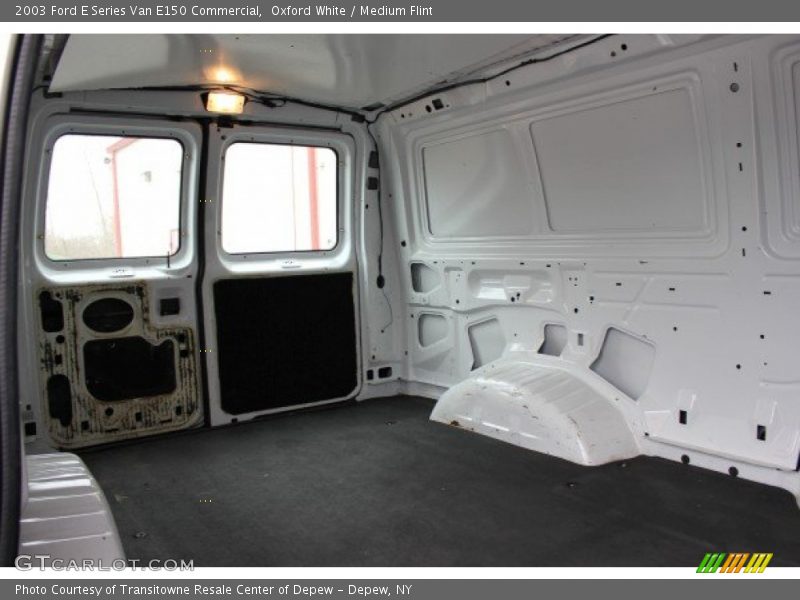 Oxford White / Medium Flint 2003 Ford E Series Van E150 Commercial