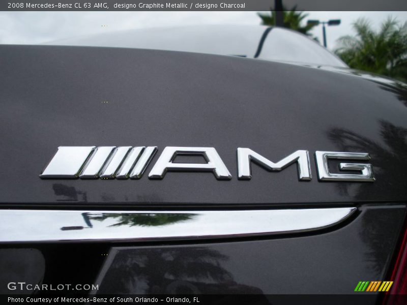 designo Graphite Metallic / designo Charcoal 2008 Mercedes-Benz CL 63 AMG