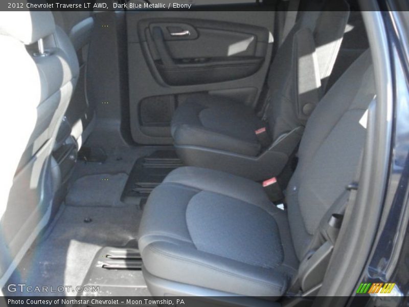 Dark Blue Metallic / Ebony 2012 Chevrolet Traverse LT AWD
