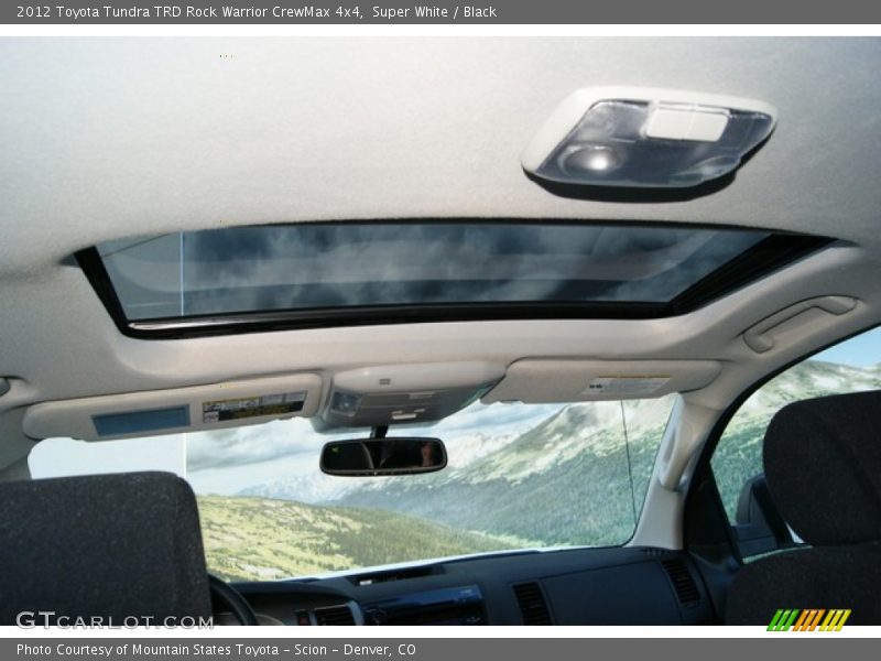 Super White / Black 2012 Toyota Tundra TRD Rock Warrior CrewMax 4x4
