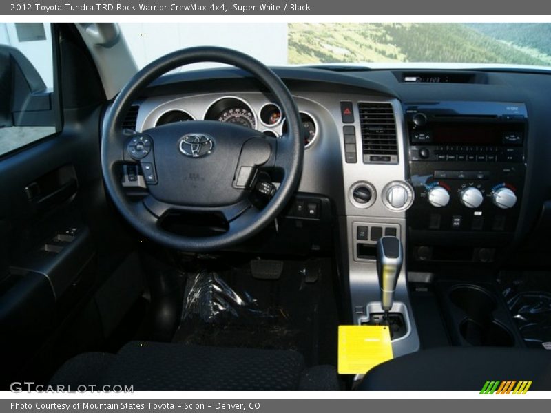 Super White / Black 2012 Toyota Tundra TRD Rock Warrior CrewMax 4x4