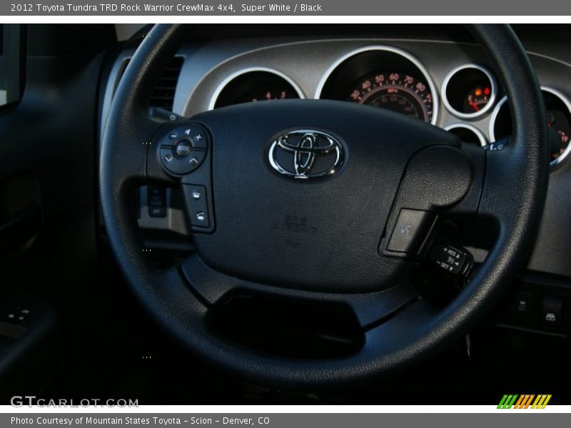 Super White / Black 2012 Toyota Tundra TRD Rock Warrior CrewMax 4x4
