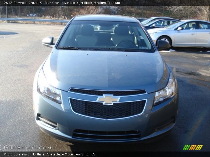 Blue Granite Metallic / Jet Black/Medium Titanium 2012 Chevrolet Cruze LS