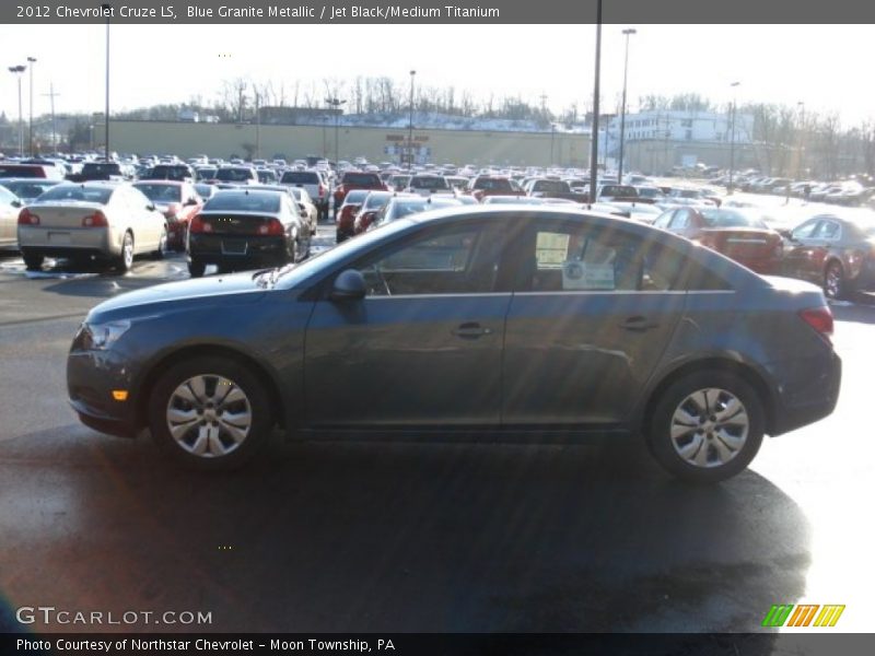Blue Granite Metallic / Jet Black/Medium Titanium 2012 Chevrolet Cruze LS