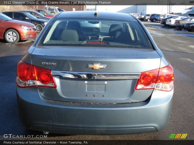 Blue Granite Metallic / Jet Black/Medium Titanium 2012 Chevrolet Cruze LS