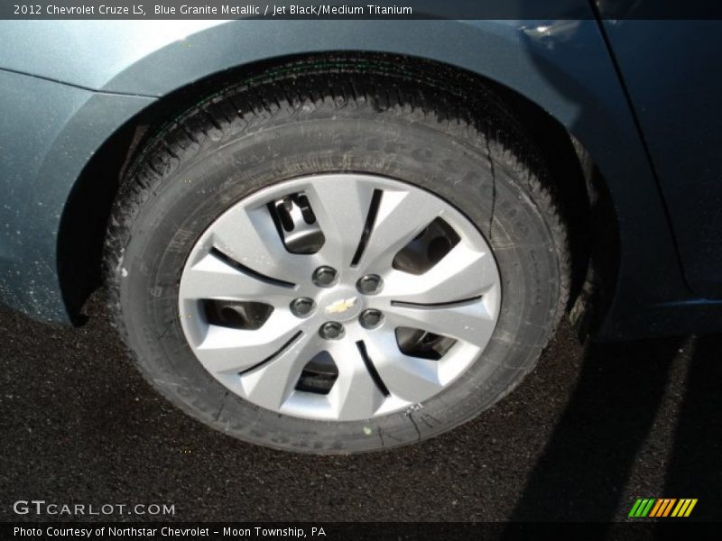 Blue Granite Metallic / Jet Black/Medium Titanium 2012 Chevrolet Cruze LS