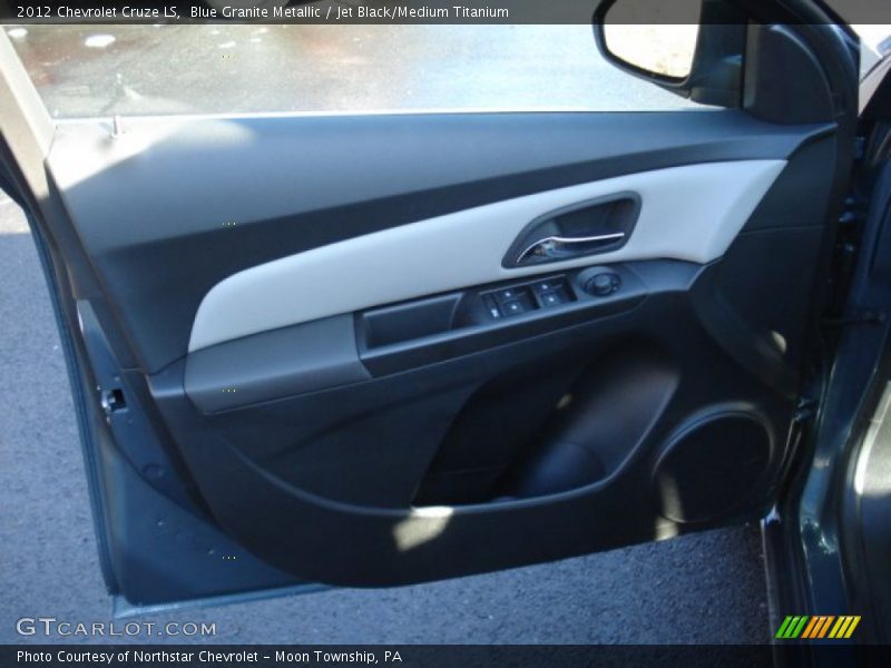 Blue Granite Metallic / Jet Black/Medium Titanium 2012 Chevrolet Cruze LS