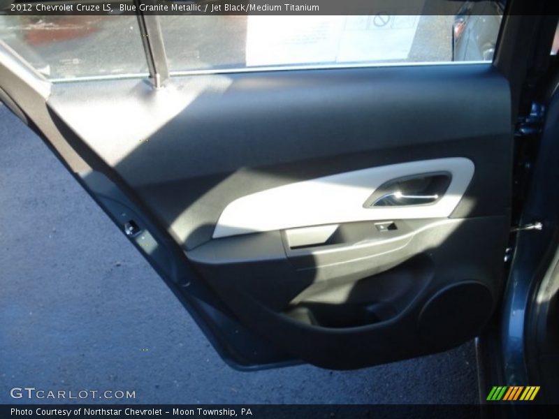 Blue Granite Metallic / Jet Black/Medium Titanium 2012 Chevrolet Cruze LS