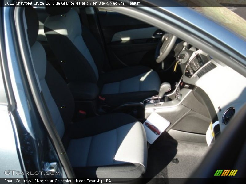 Blue Granite Metallic / Jet Black/Medium Titanium 2012 Chevrolet Cruze LS