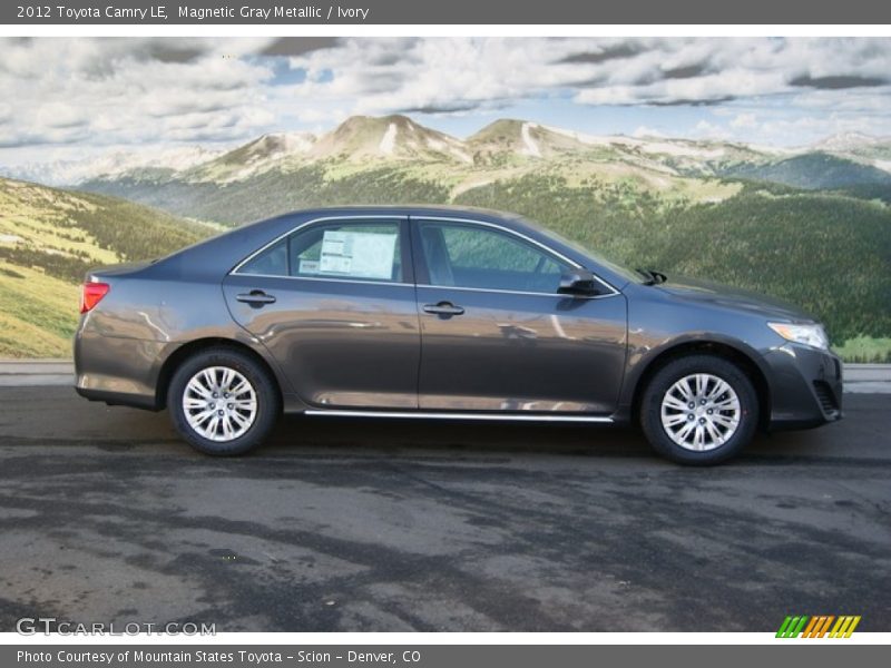 Magnetic Gray Metallic / Ivory 2012 Toyota Camry LE